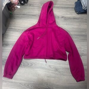 Forever 21 Fuchsia Hoodie